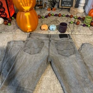 American Eagle gray jeans